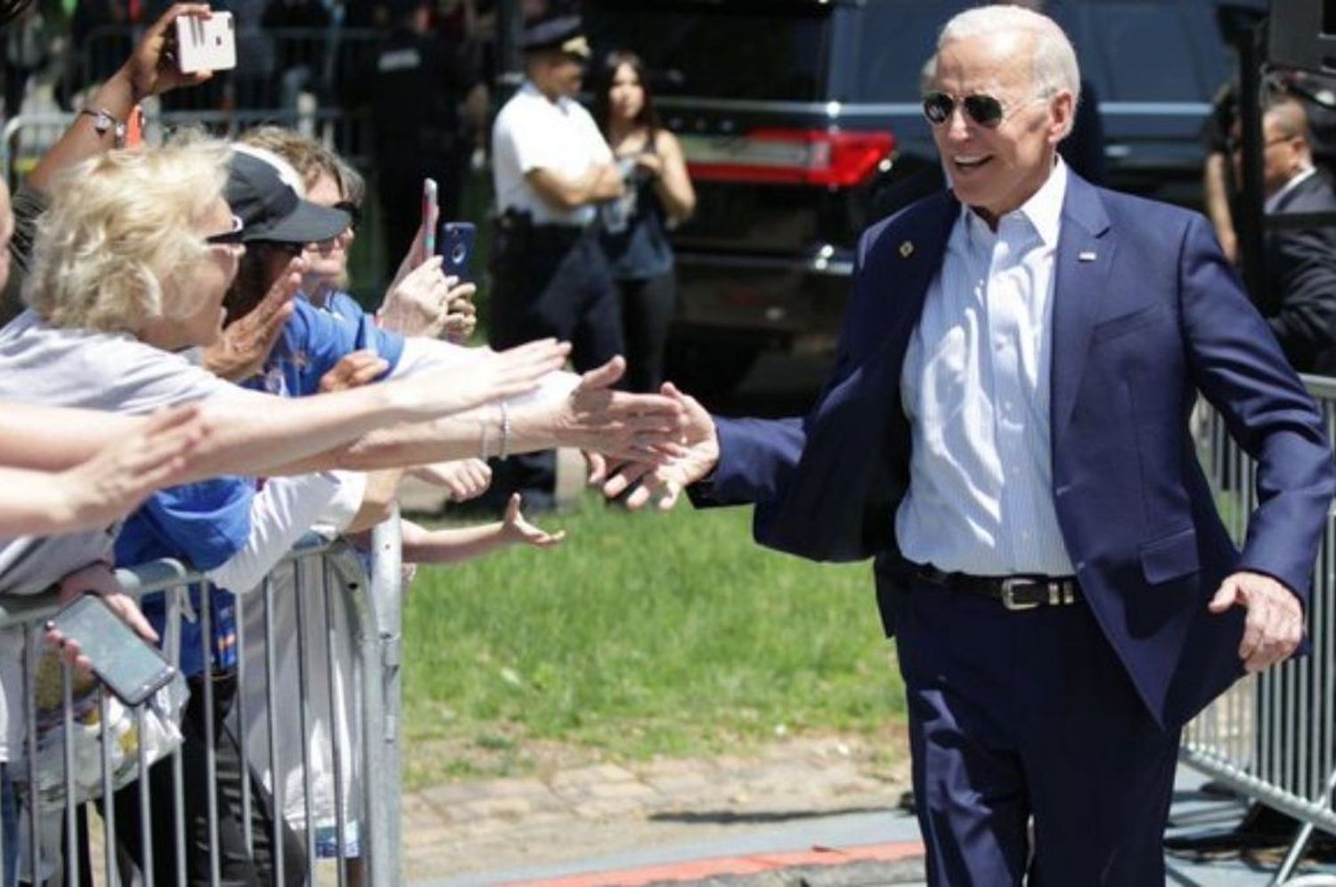 Joe Biden salió a la conquista de Ohio, considerado pendular