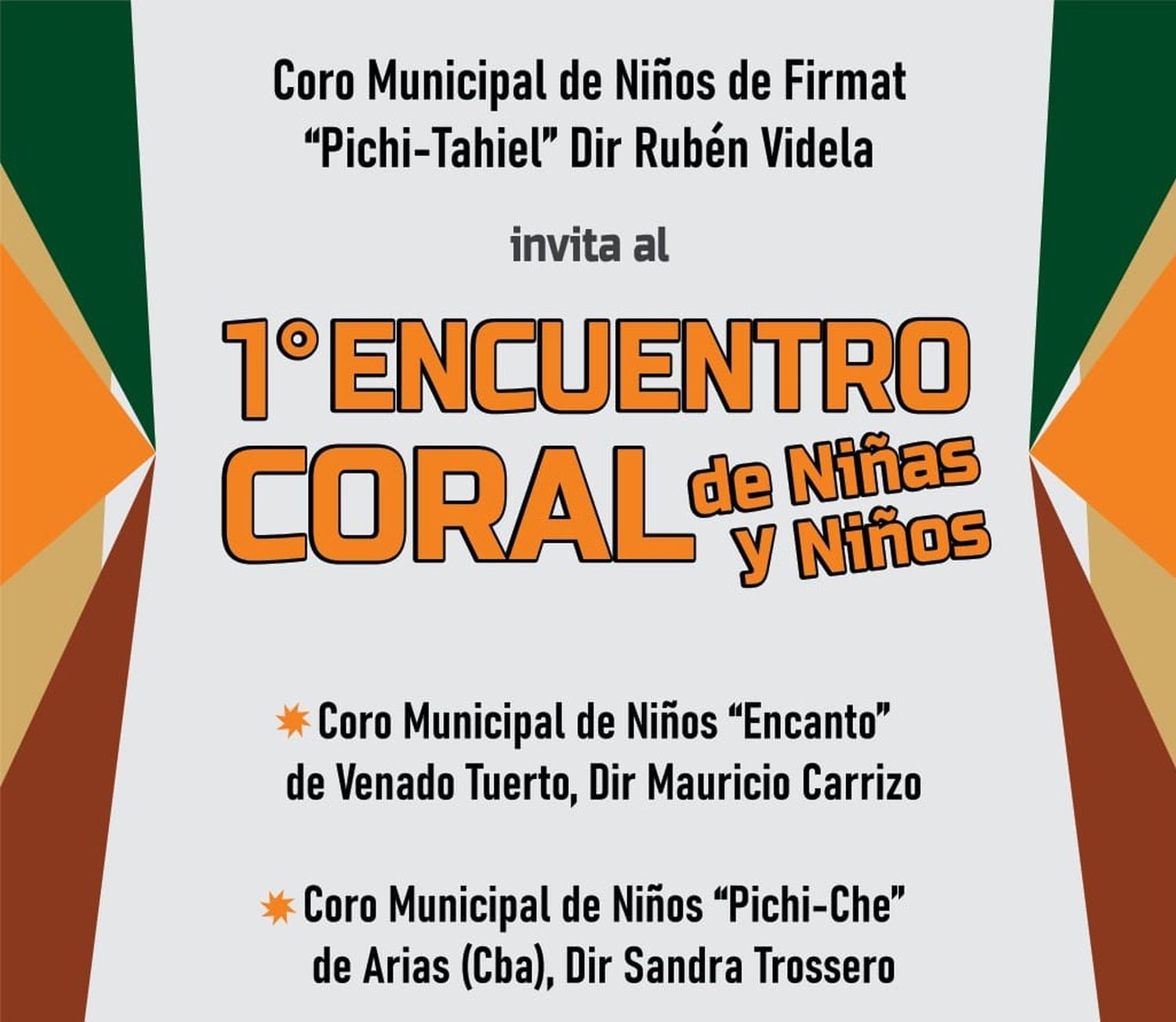 Firmat: 1° Encuentro Coral de Niñas y Niños