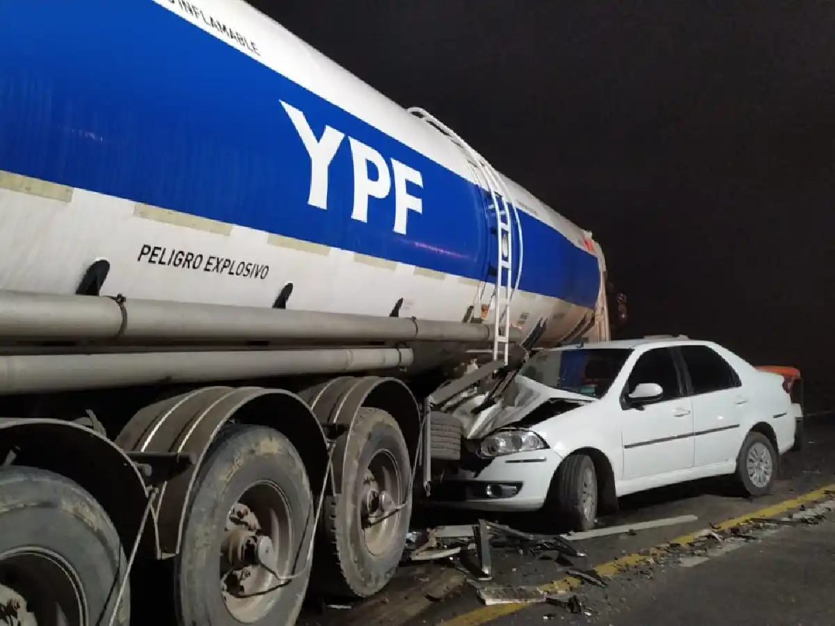  Así fue el choque múltiple que dejó un muerto en Vuña Mackenna