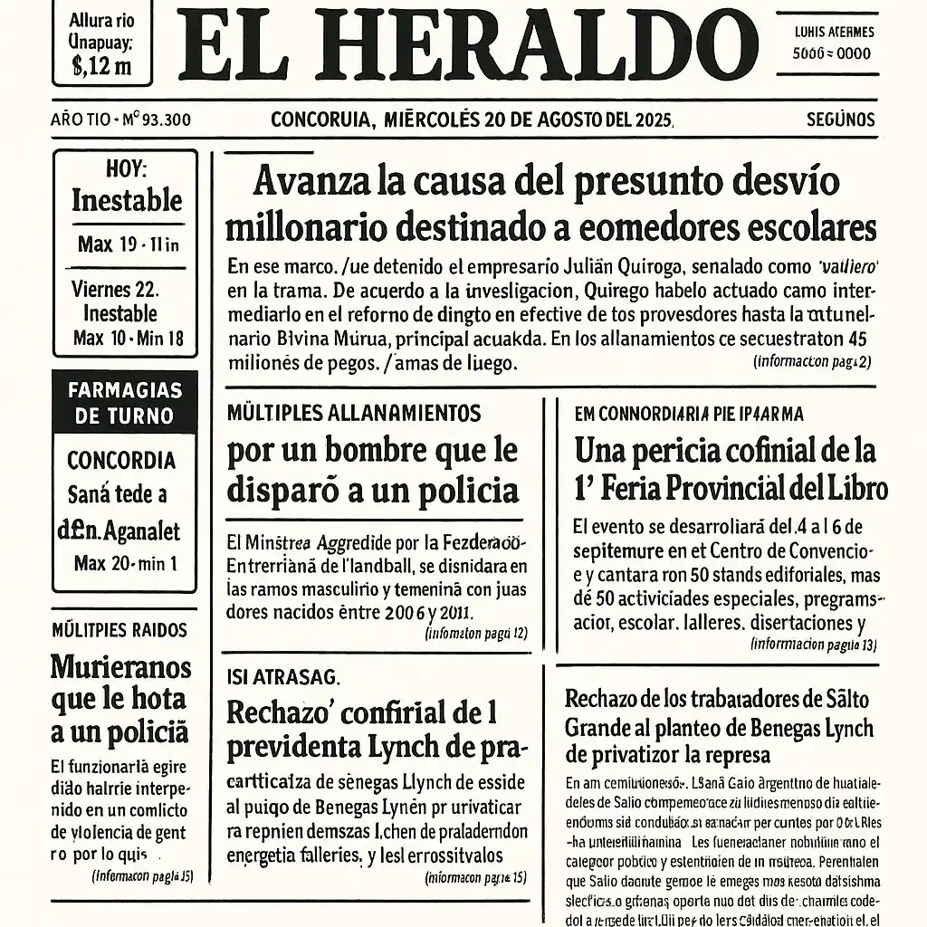 Respuesta de El Heraldo a la carta documento recibida