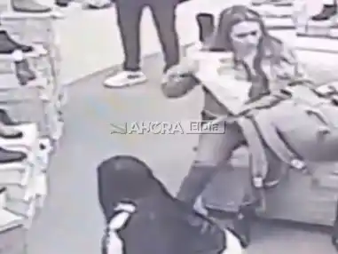 "Mecheras" en Gualeguaychú: el video de cómo robaron en una zapatería céntrica