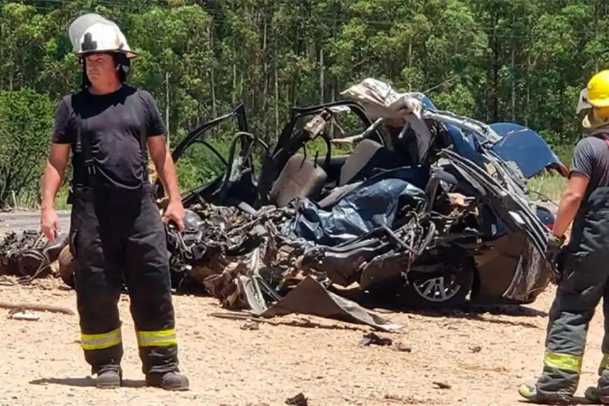 Tremendo accidente en el acceso a Federación: falleció un joven de 22 años