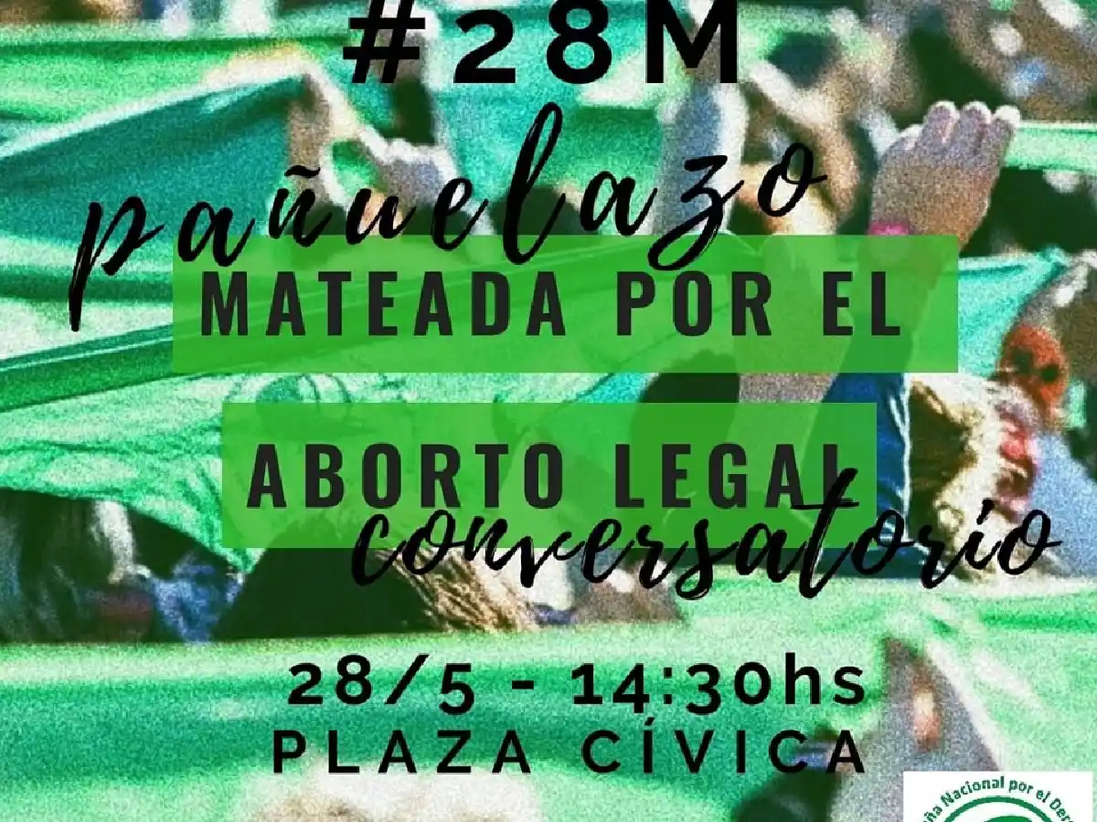 Mateada verde en apoyo al proyecto del aborto legal 