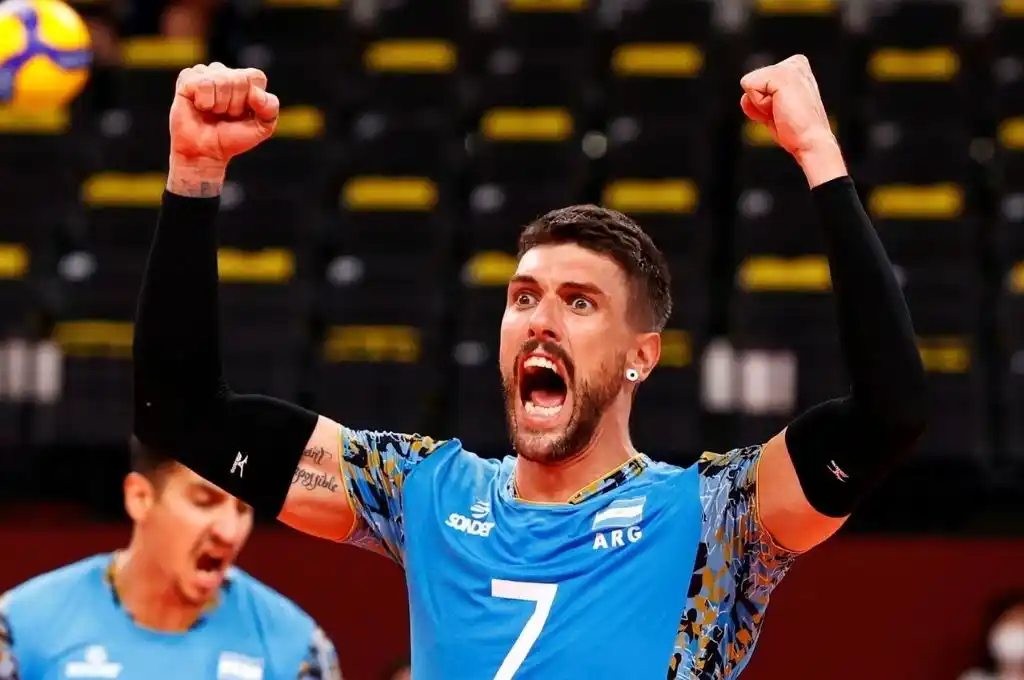 El seleccionado argentino de vóley le ganó a Túnez en los JJOO