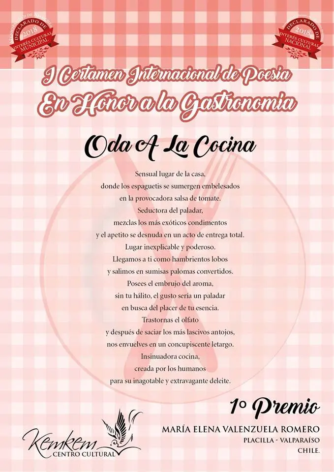 Una mexicana ganó el certamen internacional de microrrelato en honor a la gastronomía