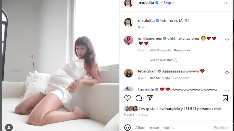 Úrsula Corberó y el Chino Darín anunciaron que esperan su primer hijo: "Esto no es IA"