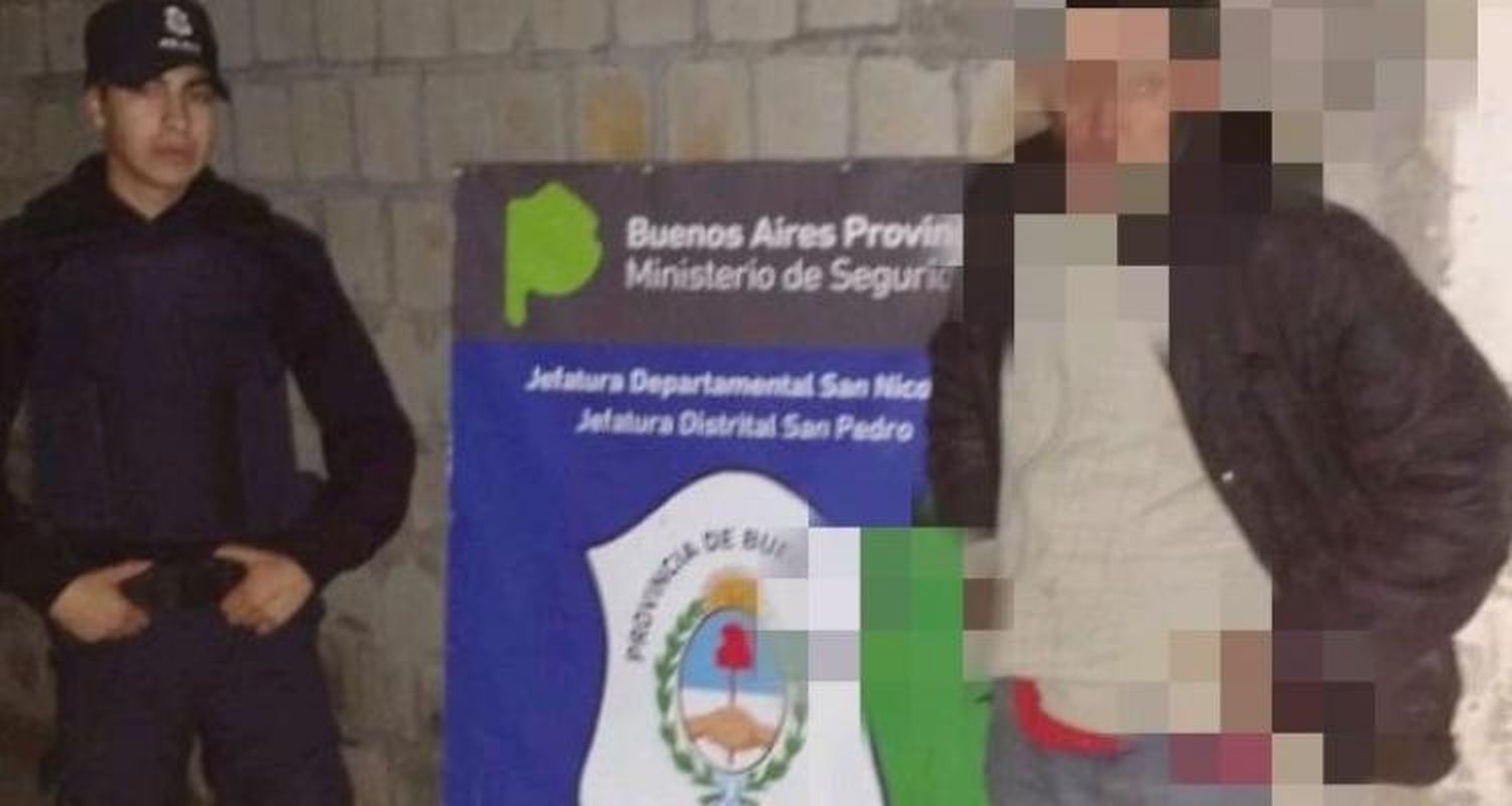 Delincuente entró a robar a una carnicería y lo detuvieron adentro