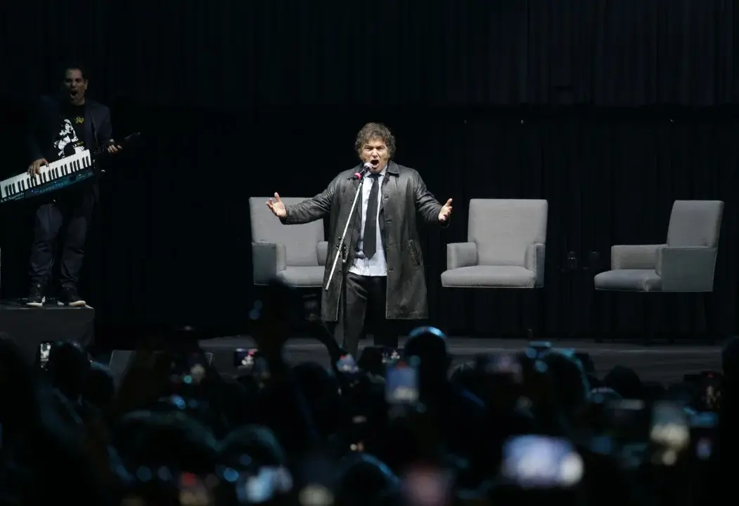 Javier Milei en el Luna Park (en vivo)