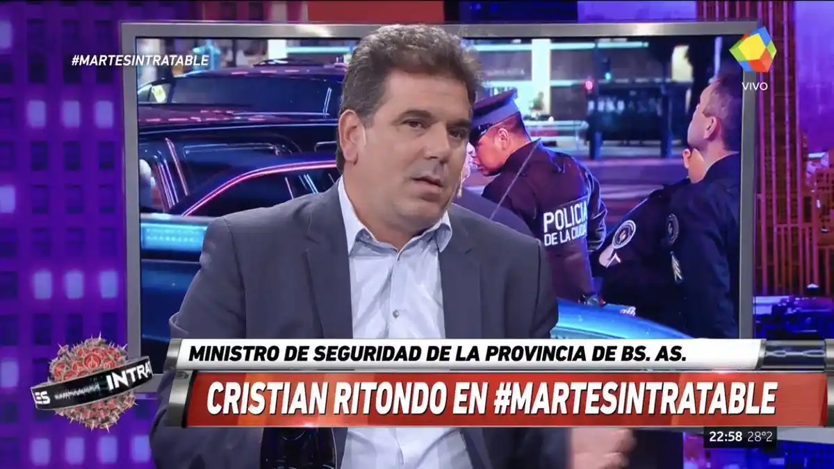 "Bajó el delito", "no pienso ser candidato" y otras frases de Cristian Ritondo en Intratables