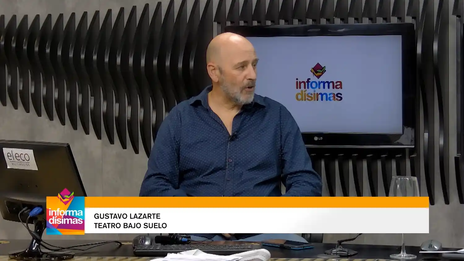 Gustavo Lazarte de Teatro Bajo Suelo en Informadísimas