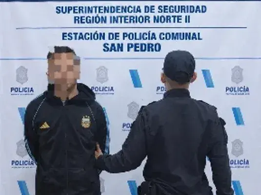 El joven fue trasladado a la Comisaría.