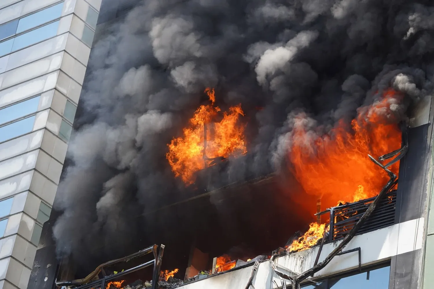 incendio ministerio de trabajo - 1