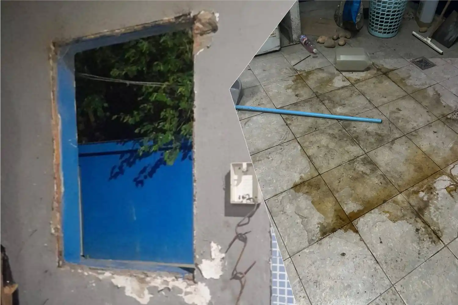 Indignante: Imágenes de los daños en el club