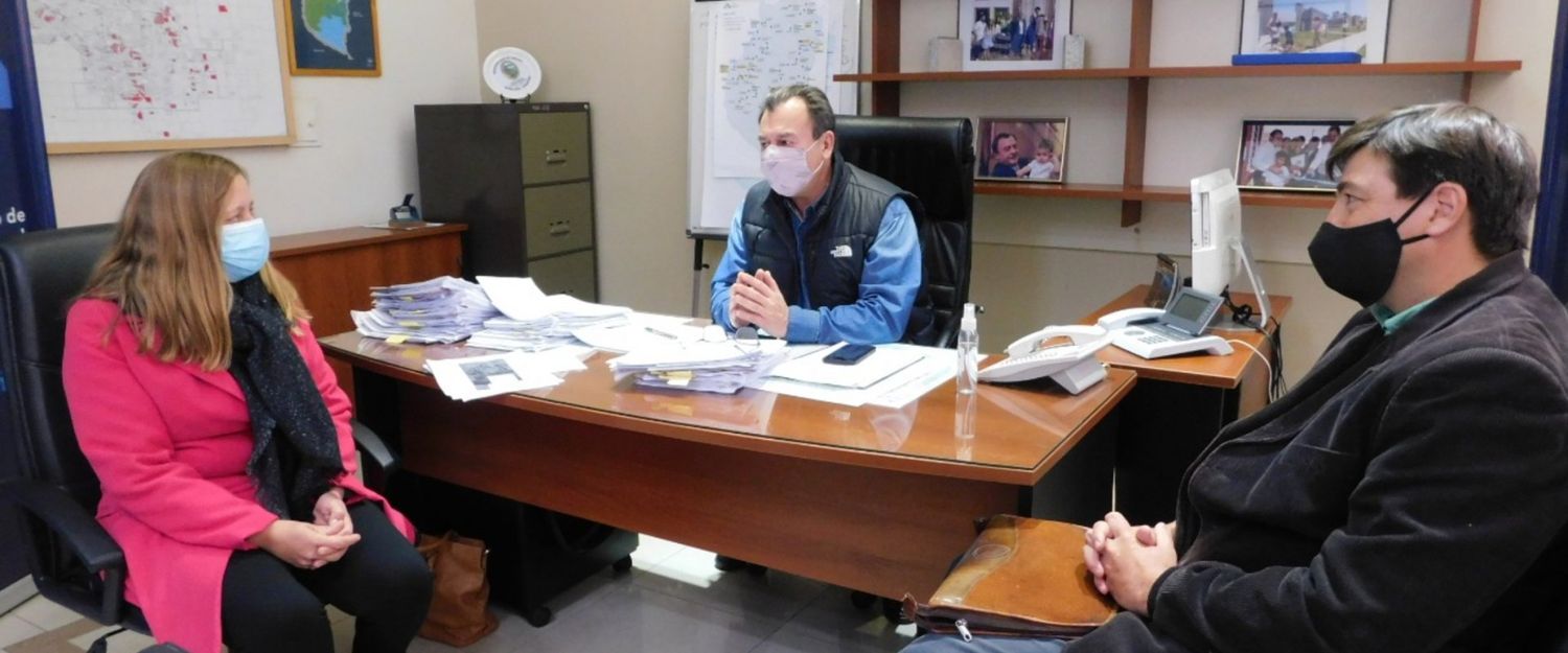 Berisso se reunió con el titular del IAPV