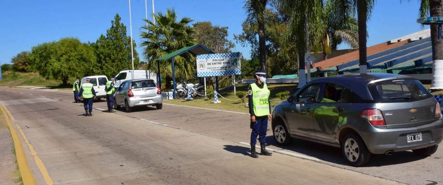 Fin de semana largo con operativos de control de tránsito en rutas entrerrianas