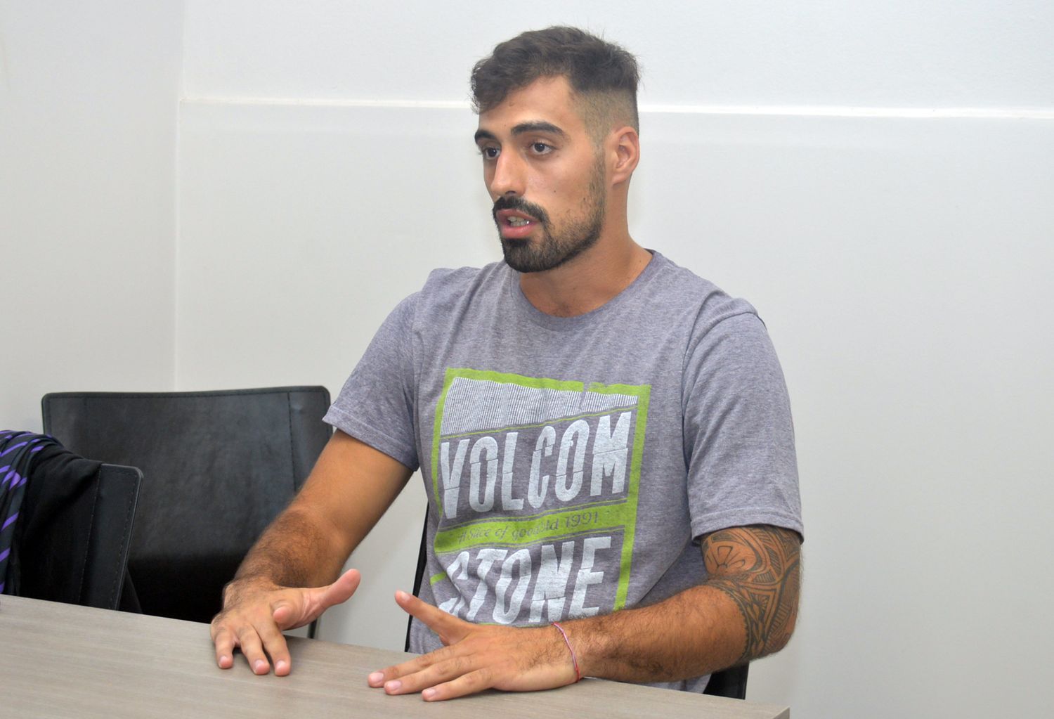 Haag tiene claro que “vine a ser protagonista”