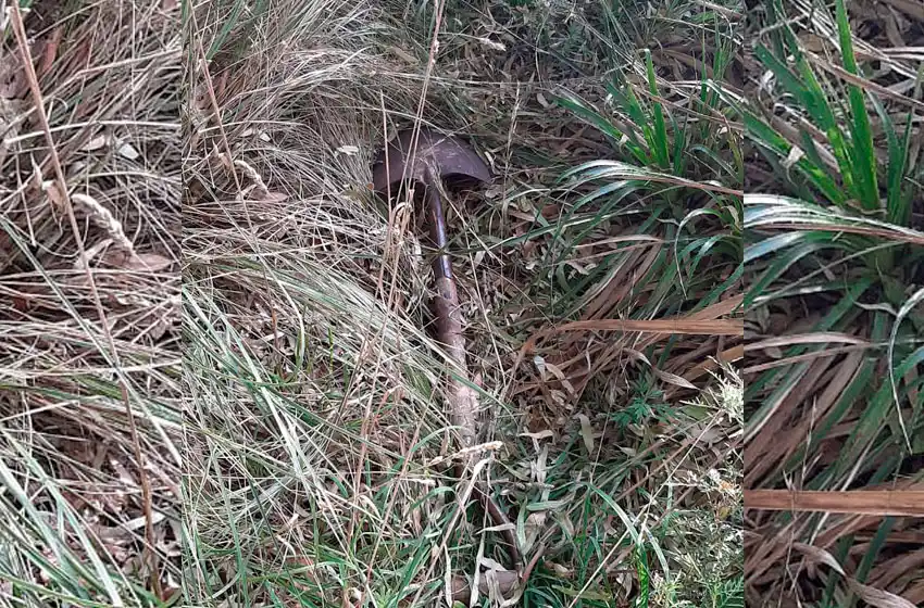 Encontraron una pala en Acantilados, zona en la que buscan a Claudia Repetto