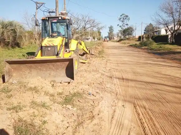 Enripiado y mejora de las calles en el barrio 21 de septiembre