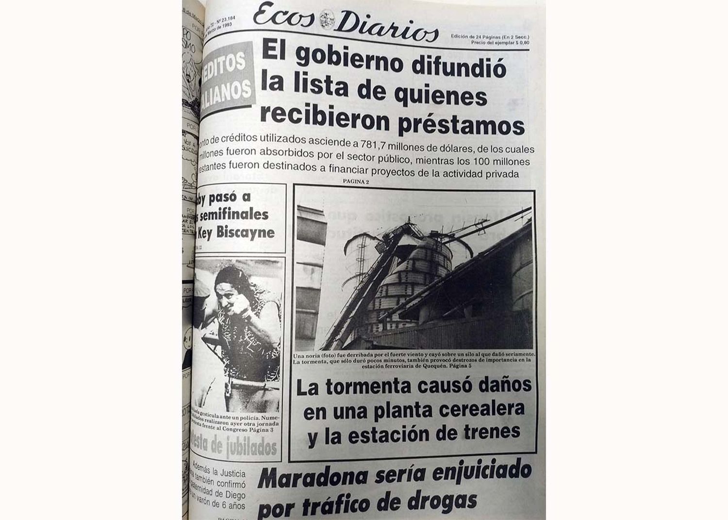 Viernes 19 de marzo de 1993