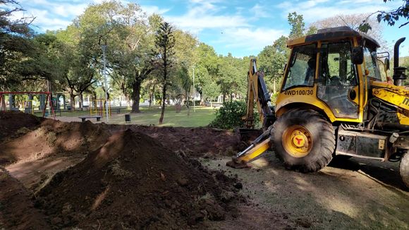 La Municipalidad de Sunchales puso en marcha un nuevo espacio de juego y encuentro familiar en Plaza Libertad