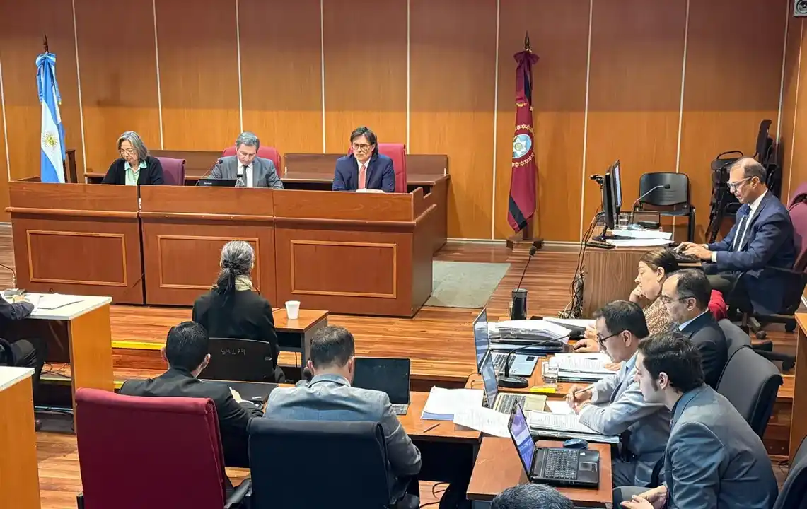 Foto de la audiencia (Por Noticias Argentinas)