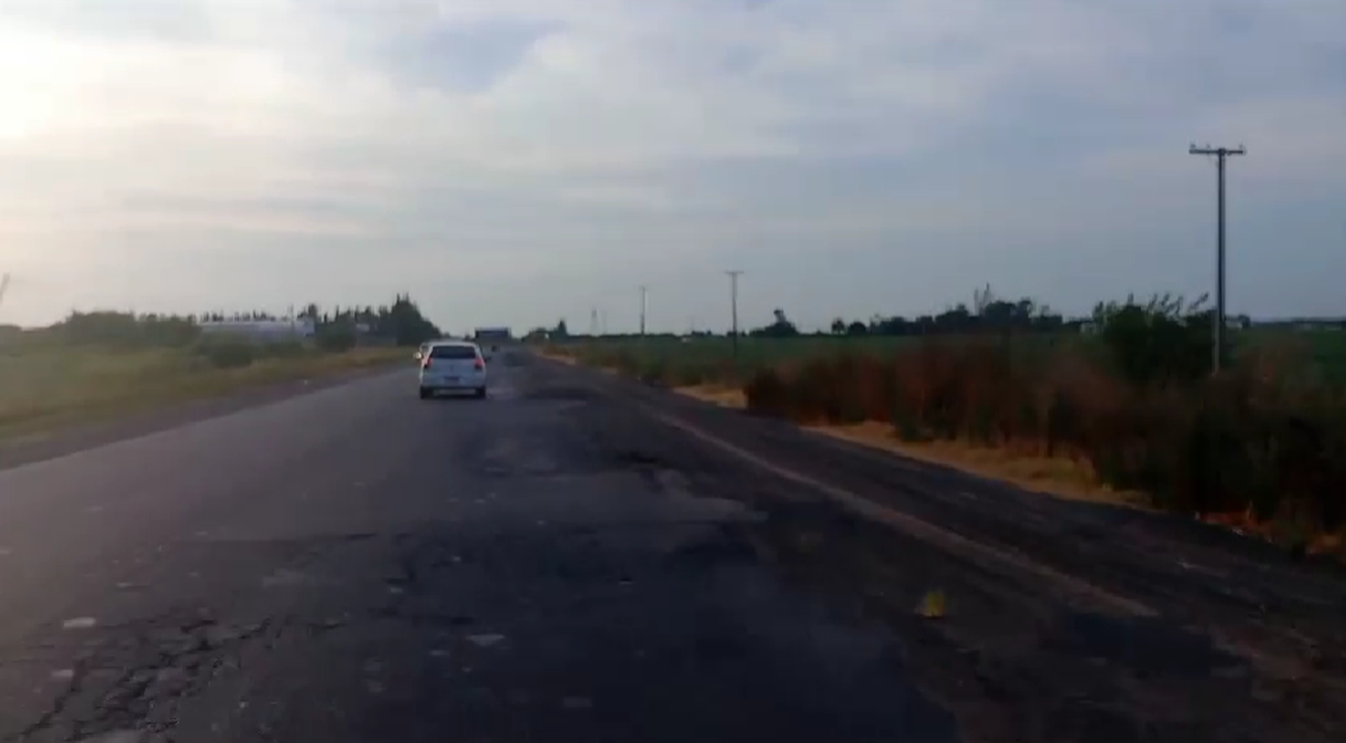 Ruta 1001: "Ya no se puede ni transitar"