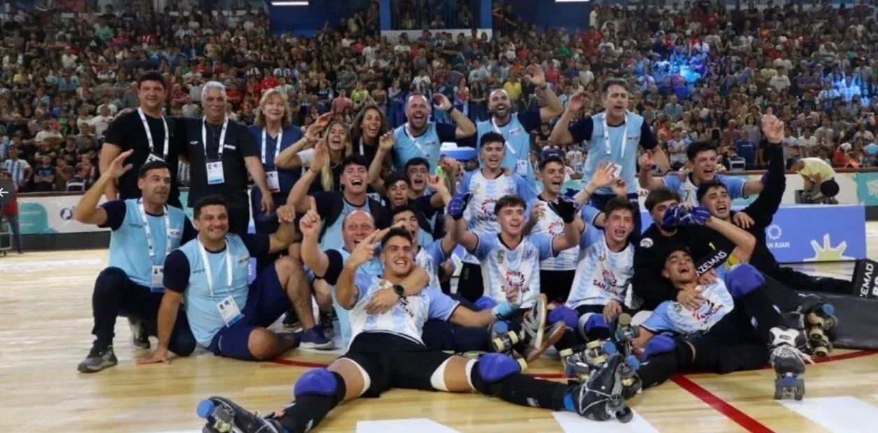 Argentina cerró los Campeonatos Mundiales de hockey sobre patines con la Triple Corona