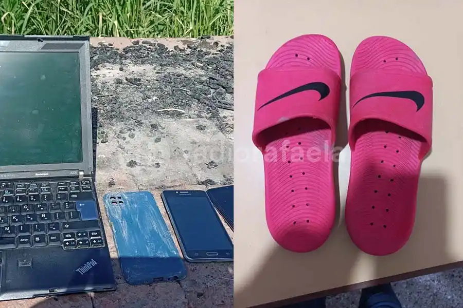 Notebook, celulares y hasta un par de ojotas fueron robadas por un menor de 17 años