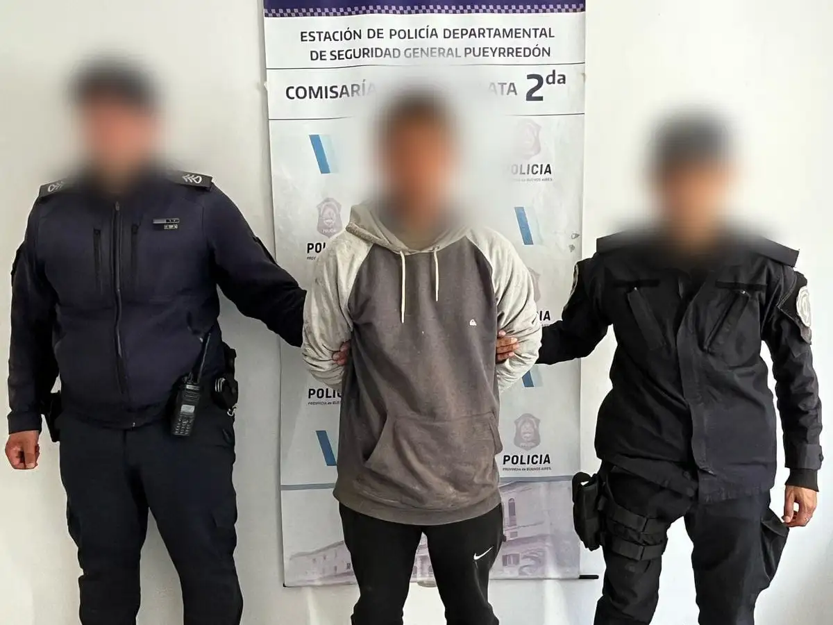 El delincuente fue remitido a la Unidad Penal N° 44 de Batán.