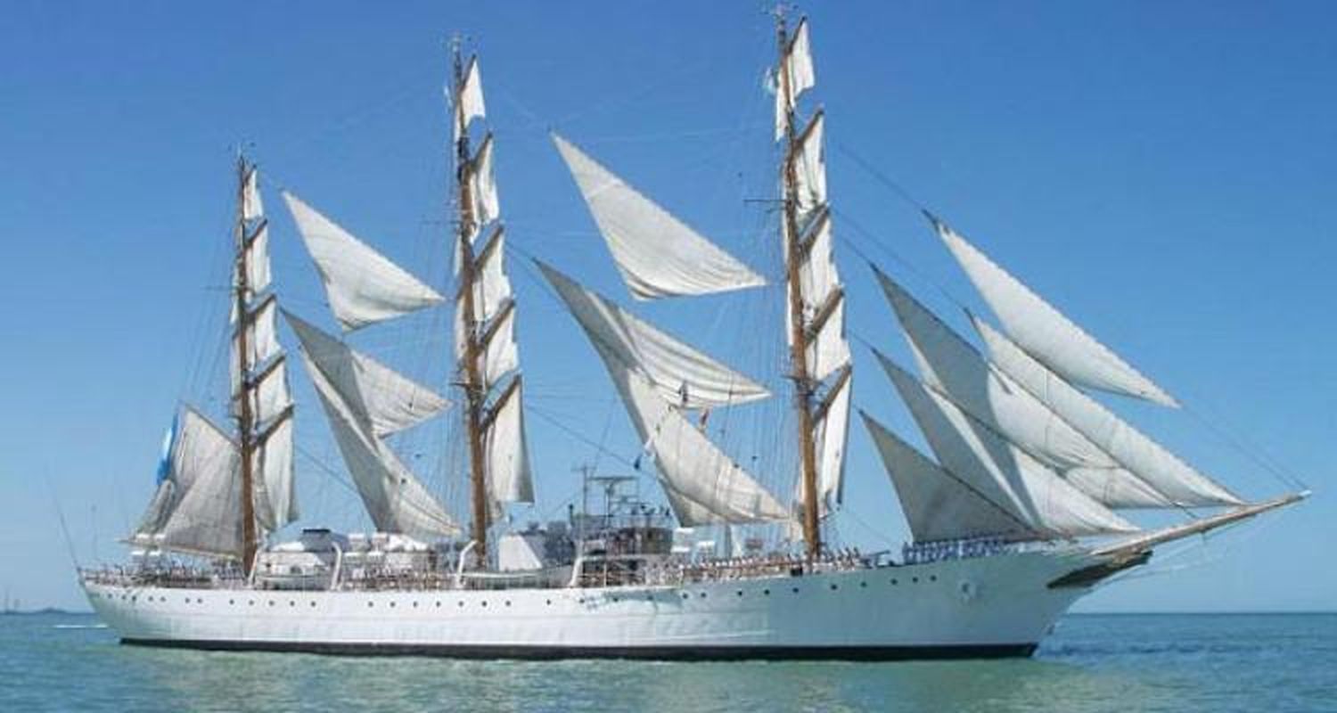 La Fragata Libertad se sume a la búsqueda del Tunante II