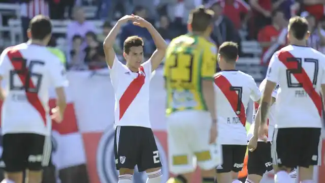 Con un gol de otro partido, River superó a Aldosivi en el Monumental