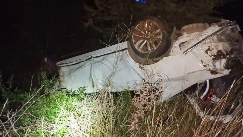 Autovía Artigas: volcó y no encontraban al conductor