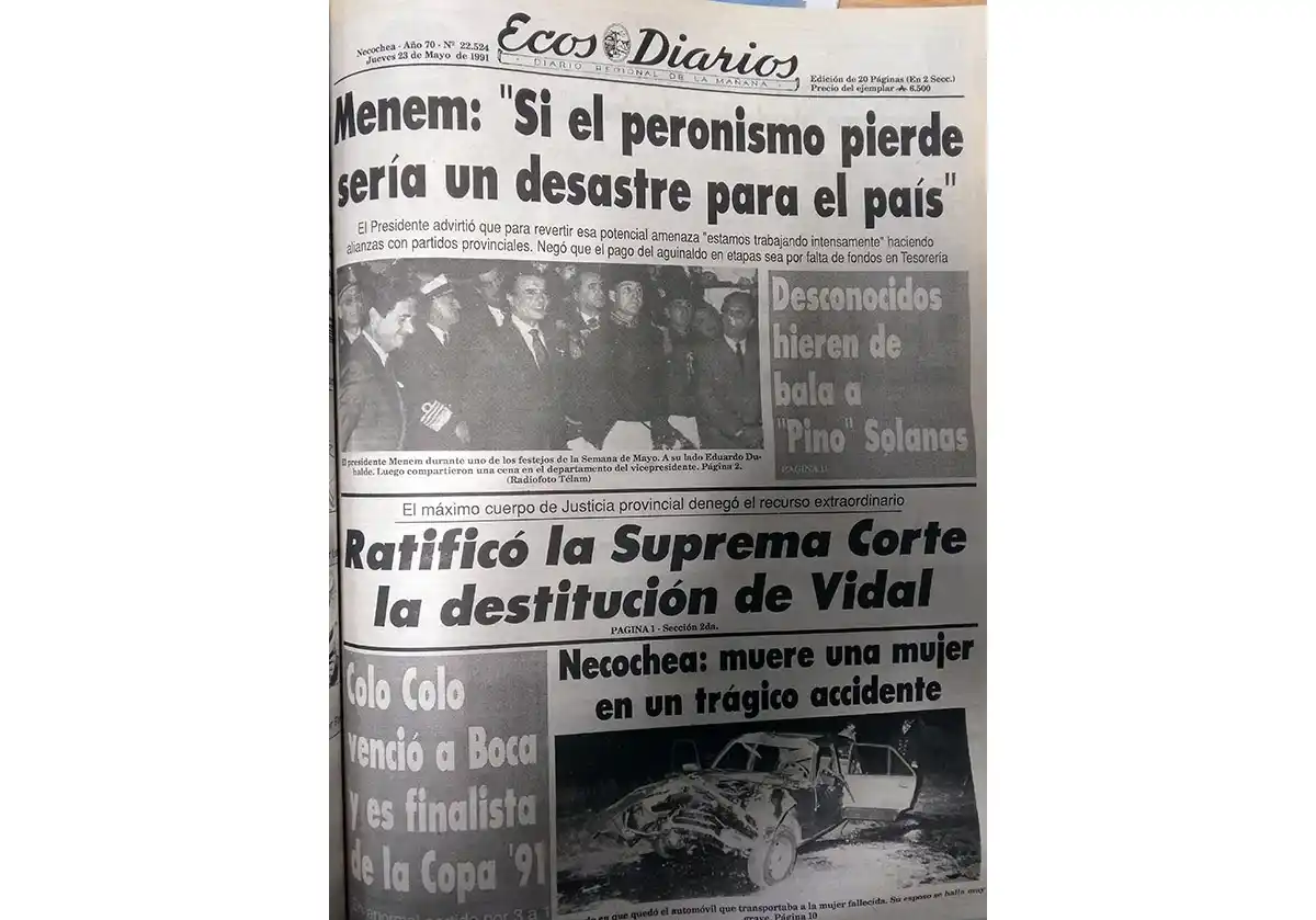 Jueves 23 de mayo de 1991