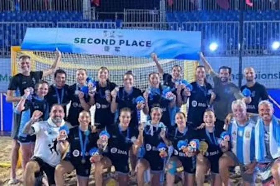 Las Kamikazes perdieron la final del Mundial de beach handball