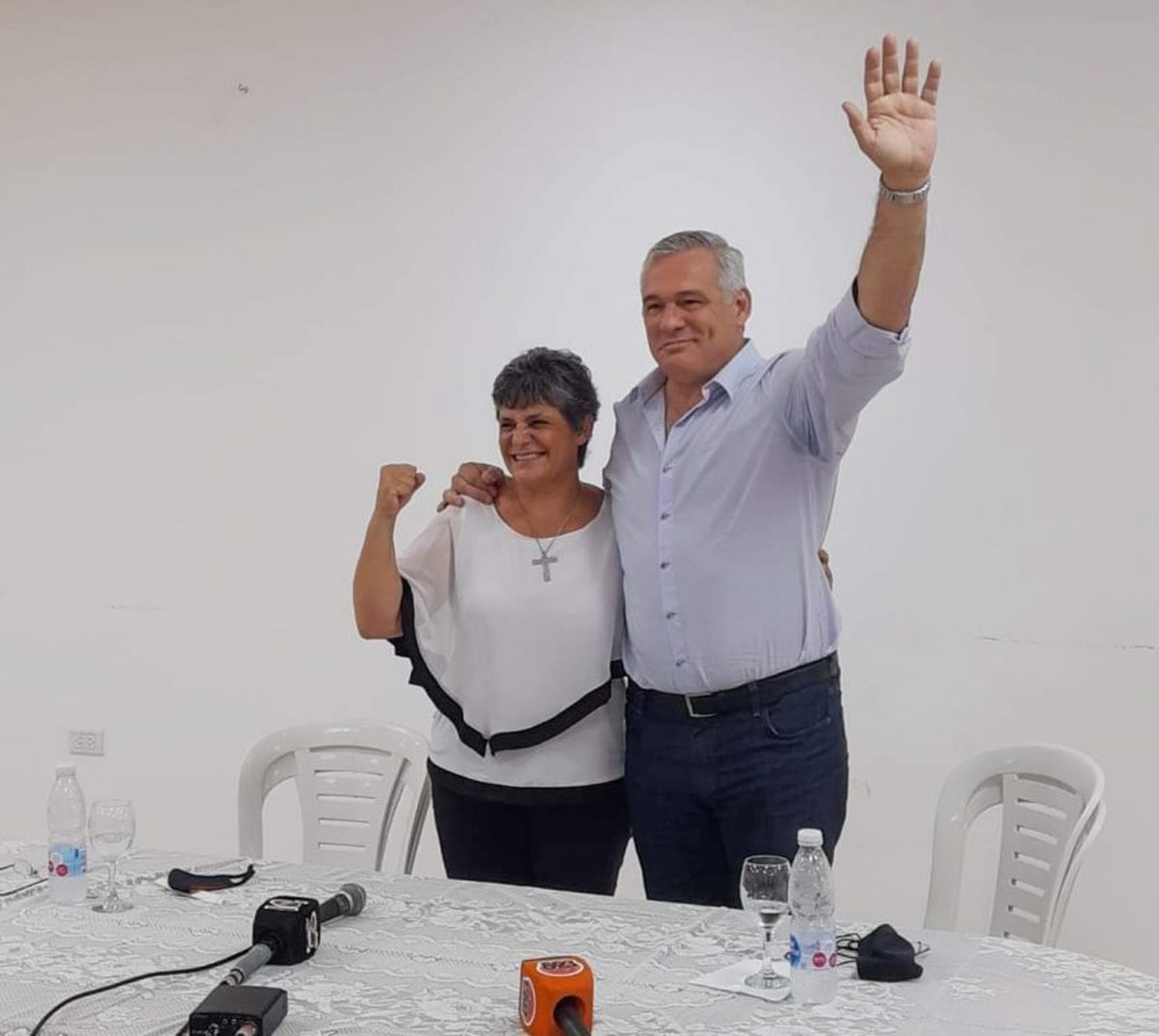 Carbajal y Neme presentaron oficialmente el Frente “Juntos Estamos con Vos”