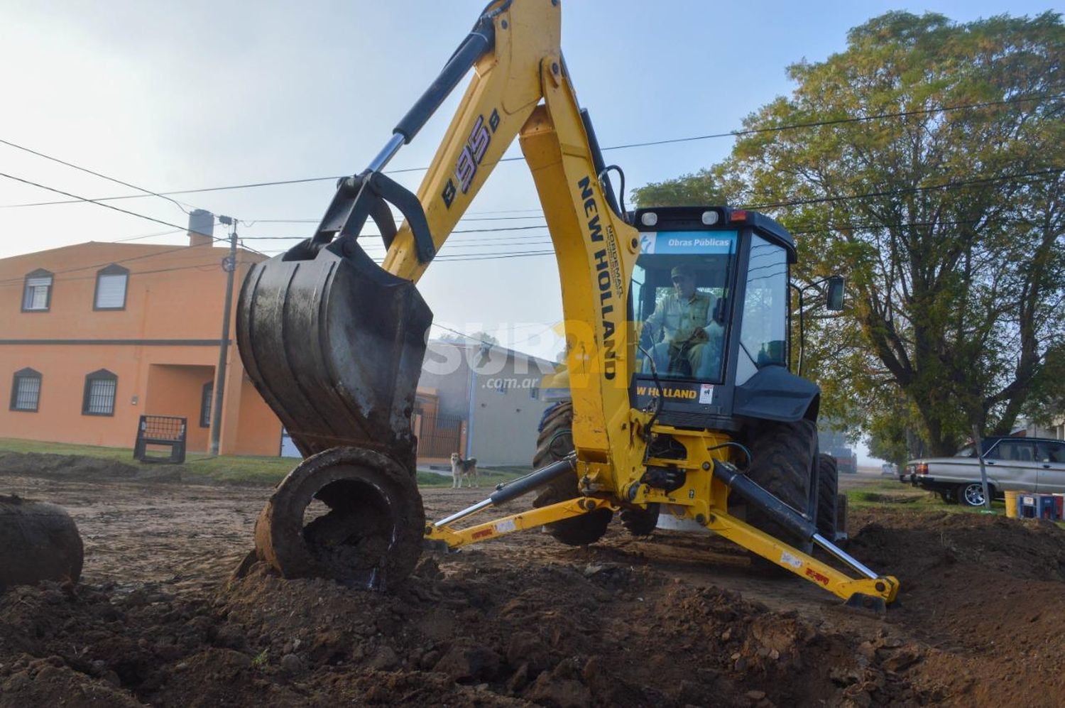 El Municipio venadense sigue con los trabajos de limpieza y mantenimiento de canales y cunetas