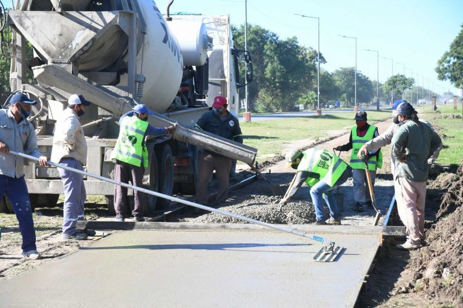 El Municipio de Formosa avanza con obras de infraestructura