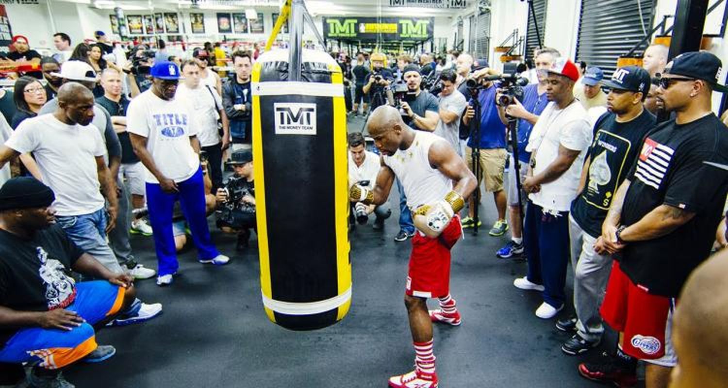 #CharlasConDeportistas Matías Erbin y el día que, junto a Brian Castaño, habló con Floyd Mayweather y lo desafió en su gimnasio
