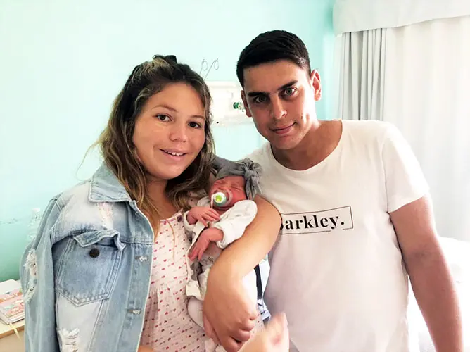 La primera bebé del año
