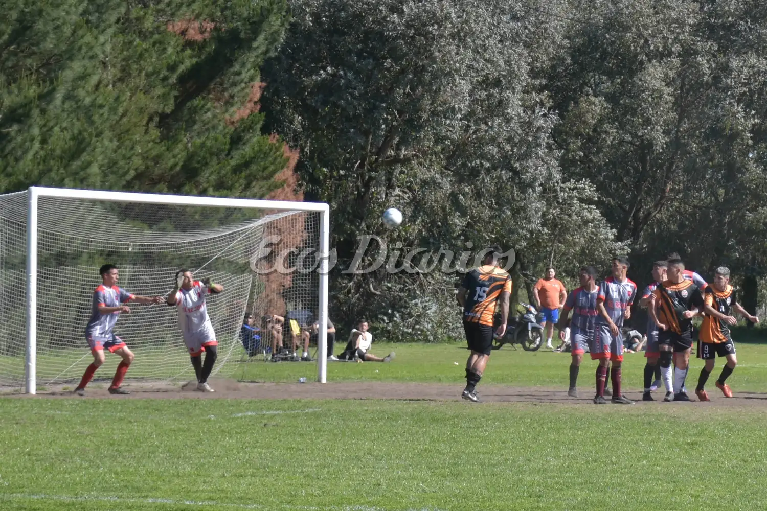Disparo de El Área sobre el final del encuentro