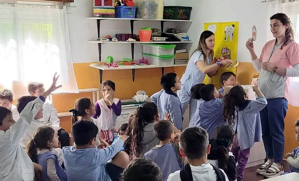 Actividades por la semana de la salud bucal en Lobería