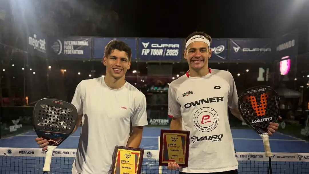 Martín Abud y Leonardo Yob ganaron en Chile.