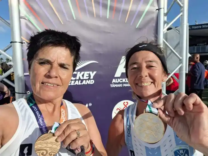 María Delia Cejas y Patricia Caravone
