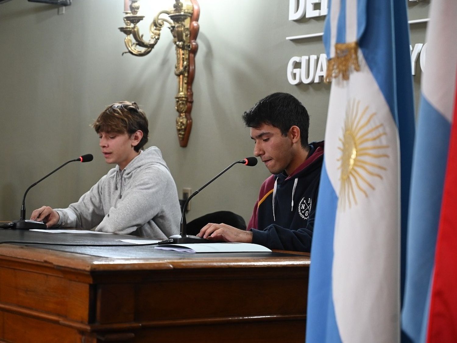 Realizaron la primera sesión del Concejo Deliberante Estudiantil 2025