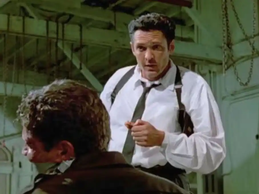 foto del actor muerto Michael Madsen en "perros de la calle"