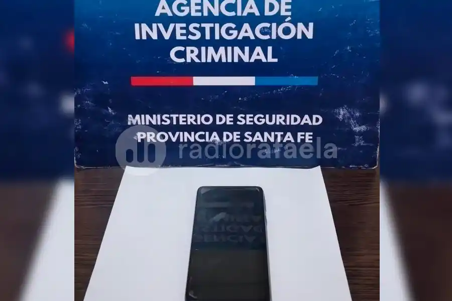 Tras una rápida investigación, recuperaron un celular robado en Sunchales