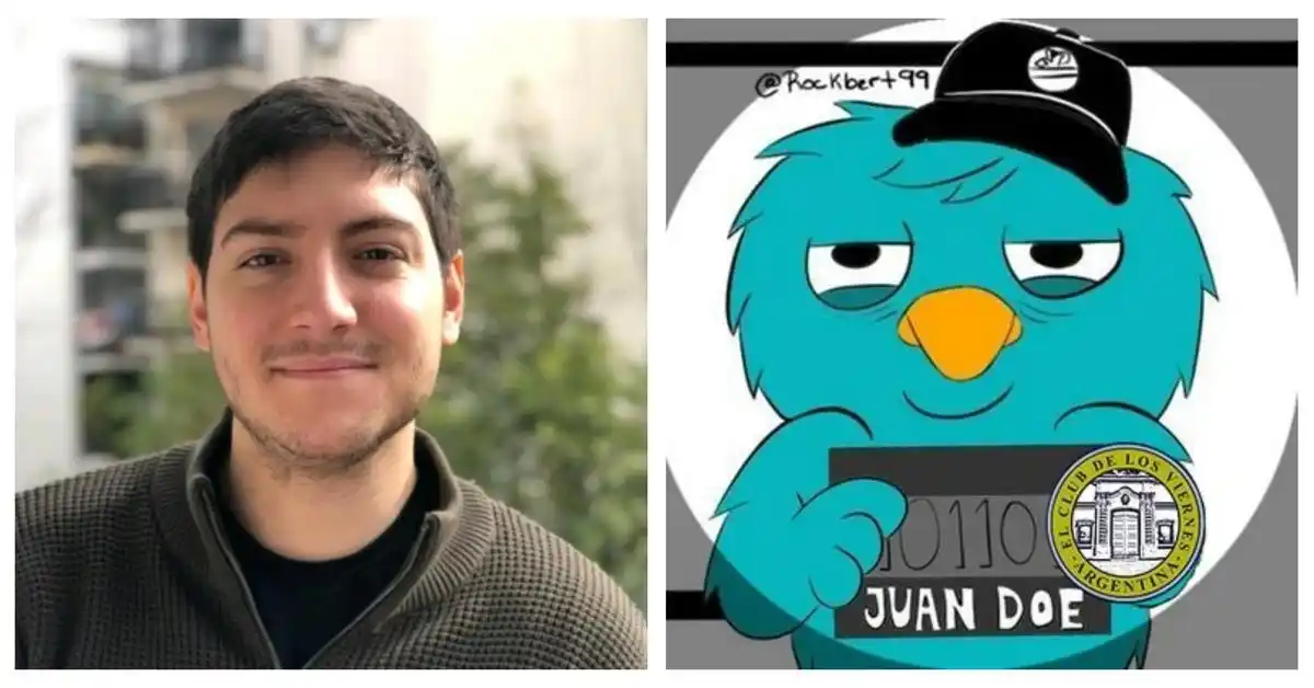 Juan Doe, quien dijo que si algún día recibía un peso del Estado que lo cuelguen, es oficialmente funcionario de Milei.