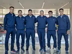 El equipo argentino se entrenó antes de viajar