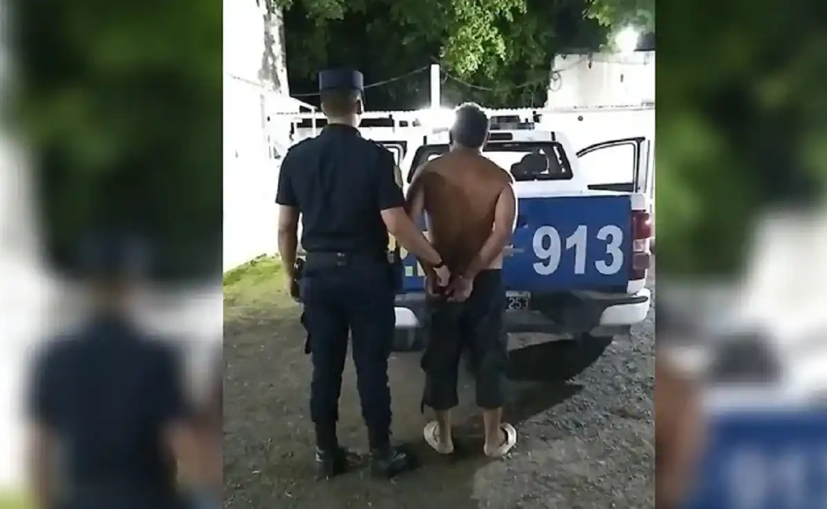 Un sujeto incendió la casa de su pareja con los hijos adentro: fue detenido