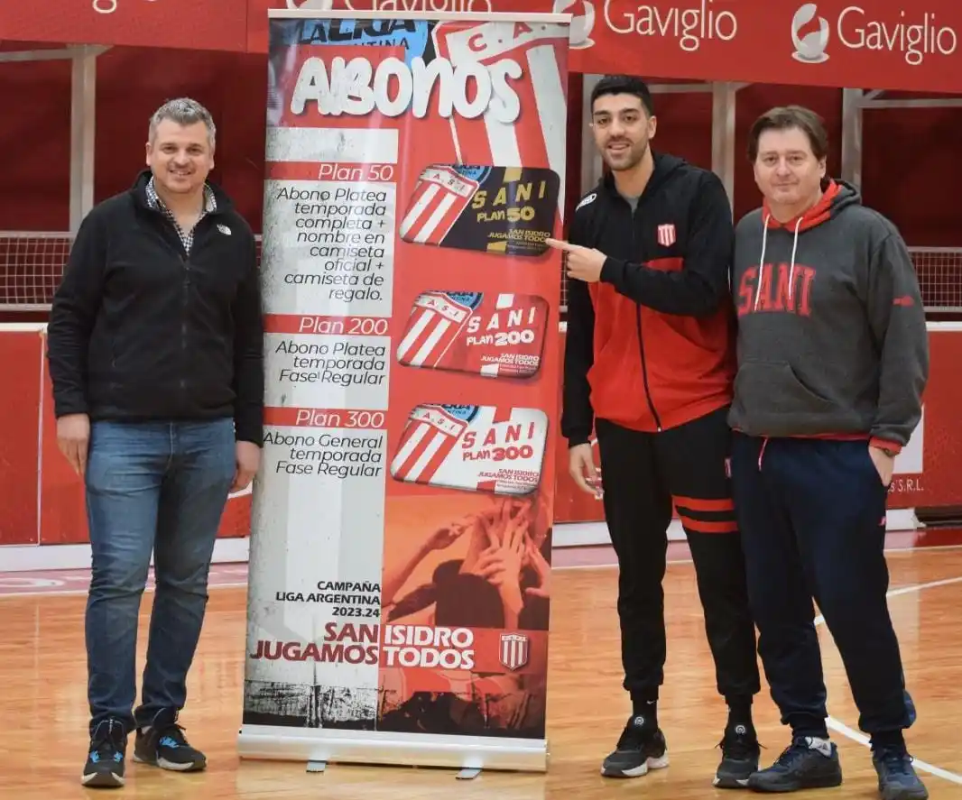 San Isidro lazo sus abonos para una nueva temporada de la Liga Argentina.